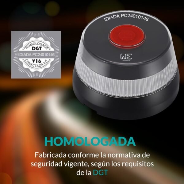 LUZ DE EMERGENCIA V16 Obligatoria conectada a DGT – Bild 2